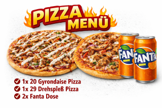 Pizza MENÜ